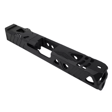 Gen 3 Slide W/ Ported Optic Cut For Glock 19 - Cerakote Black