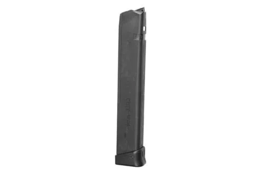 Global Ordnance 9mm 33rd Steel Magazine for Glocks – Black – 850000000000