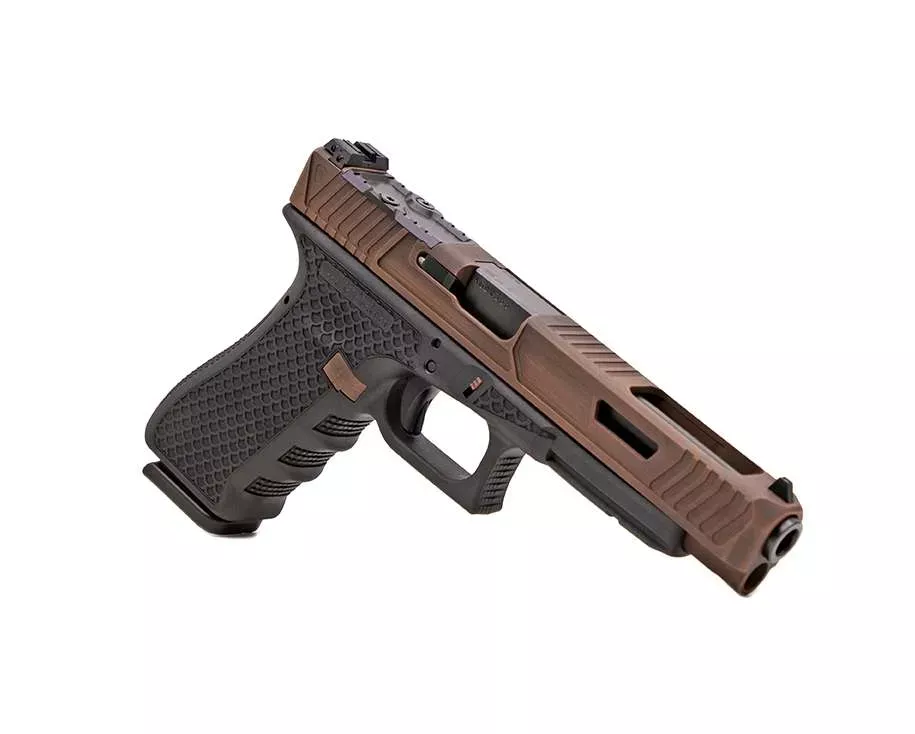 Glock 34 9654 Copper Battle Wear