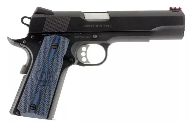 Government Comp 9mm 5" FO G10 Blued 9-rd