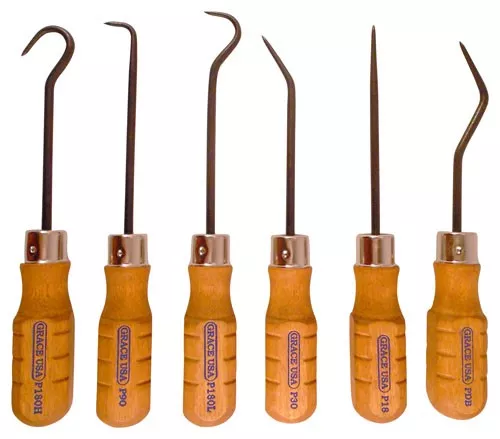 GRACE USA HOOK & PICK SET SET OF 6 STEEL