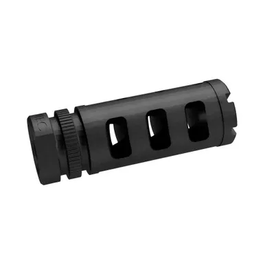 GrovTec G-Brake Muzzle Brake, 5.56 NATO, 1/2X28, Nitride Finish, Black GTHM362