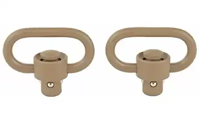 GrovTec Push Button Swivels 1.25" Loop FDE