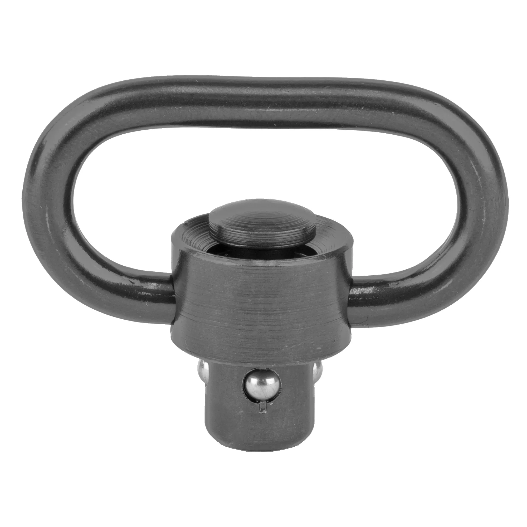 GROVTEC SWIVEL 1.25 HVY DTY PUSH BUTTON BLK