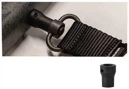 GrovTec US Push Button Base to Stud Adaptor, Black AFALSEdize