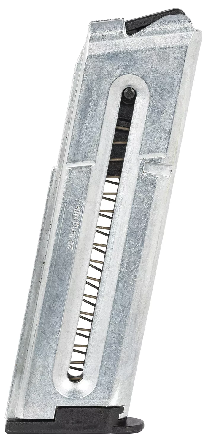 GSG GSGGERMM1911 OEMSilver Detachable 10rd 22 LR for GSG 1911