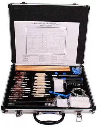Gunmaster Cleaning Kit 62 Piece Super Deluxe Universal
