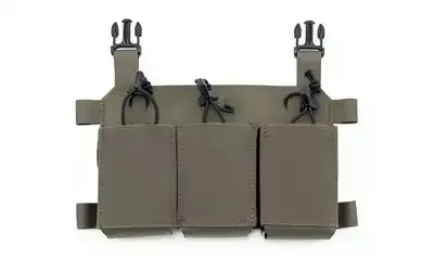 Haley Strategic Thorax Triple Rifle Mag Placard Ranger Green