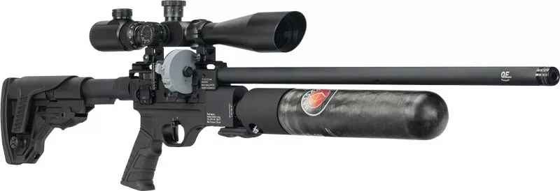 Hatsan Factor Rc .22 Pcp – Side Lever 2-MAGS Black