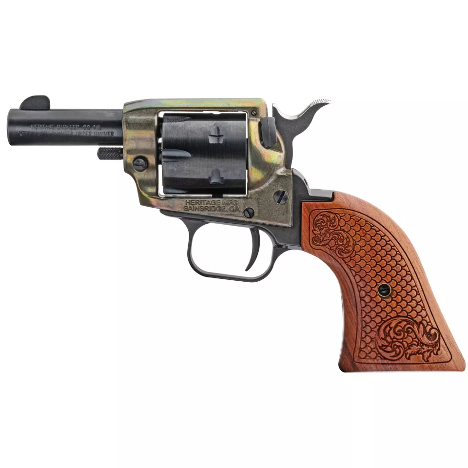 HERITAGE BARKEEP .22LR 2.68" Vintage Wood Revolver