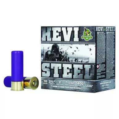HEVI-Shot HEVI-Steel - 16 Gauge 2.75", 25-Round Box