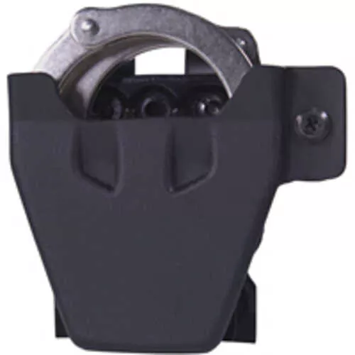 High Speed Gear Uniform Line, Handcuff Holster, For S&W Chained Handcuff, PLM Belt Mounted, Black, Kydex 42DC1CBK