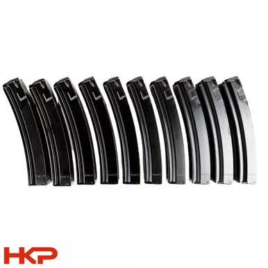 HK MP5, SP5, MP5K, SP5K Magazine - 30 Round - 9mm - 10 Pack