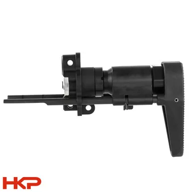 HK MP5K Telescopic Stock with Extended Buttpad - 5 Position - PDWC - 9mm