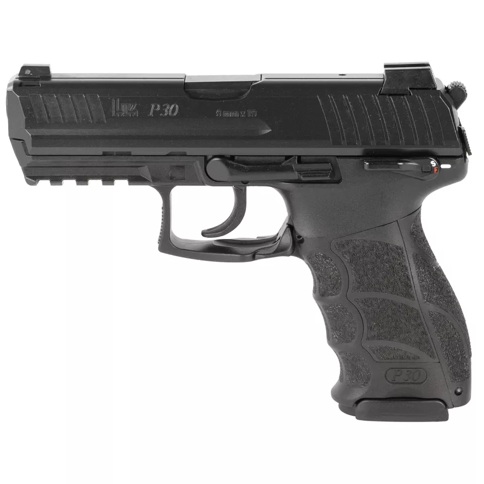 HK P30 S 9mm 3.85" 20-Round V3 DA/SA Black