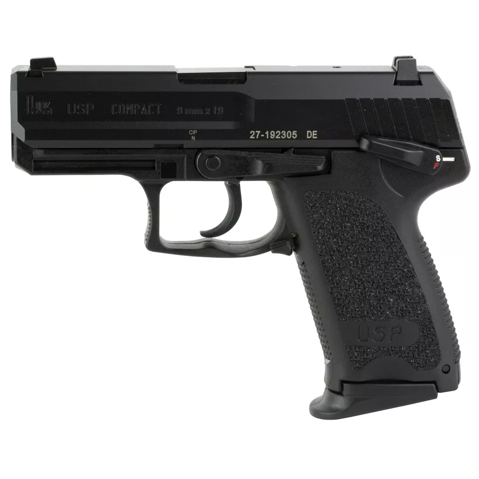 HK USP-C 9MM 3.58" 13RD V1 DA/SA Pistol