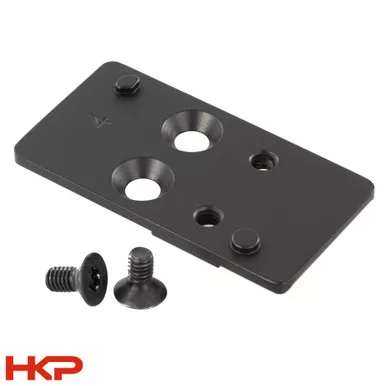 HK VP9 Optic Plate #4 - DeltaPoint Pro, Eotech EFLX - Red Dot Pistol Mount