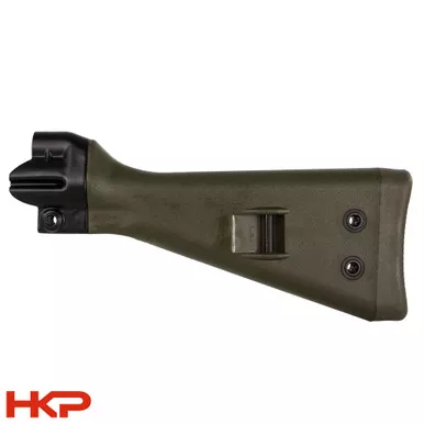 HK33, HK53, HK93 A2 Fixed Buttstock - Surplus - OD Green