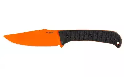 Hogue Extrak XL Fixed Blade 3.9" Orange Clip Point Blade Black G10 Frame