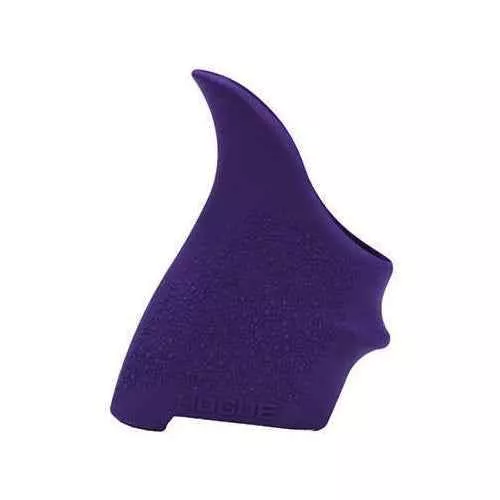 Hogue Grips HandAll Beavertail Fits S&W M&P Shield/Ruger LC9 Rubber Finger Grooves Black 18400