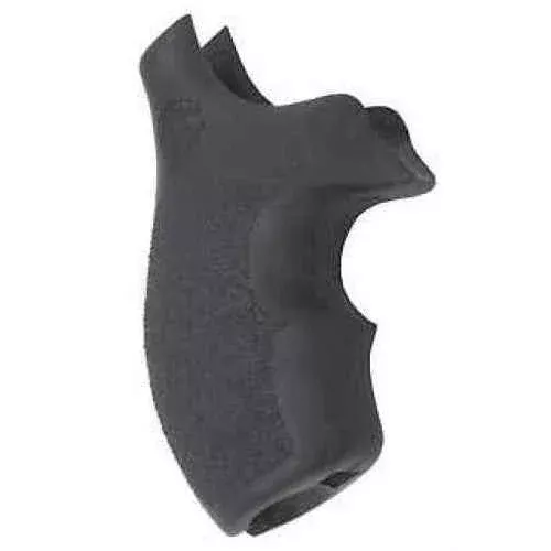 Hogue Grips MoFALSEgrip S&W J Frame Round Butt Bantam Finger Grooves Rubber Black 61000