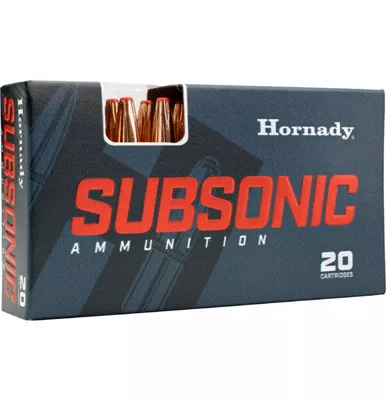 Hornady 338 ARC 307gr Sub-X Subsonic 82272