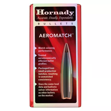 Hornady AEROMATCH - 6.5MM, .264, 100
