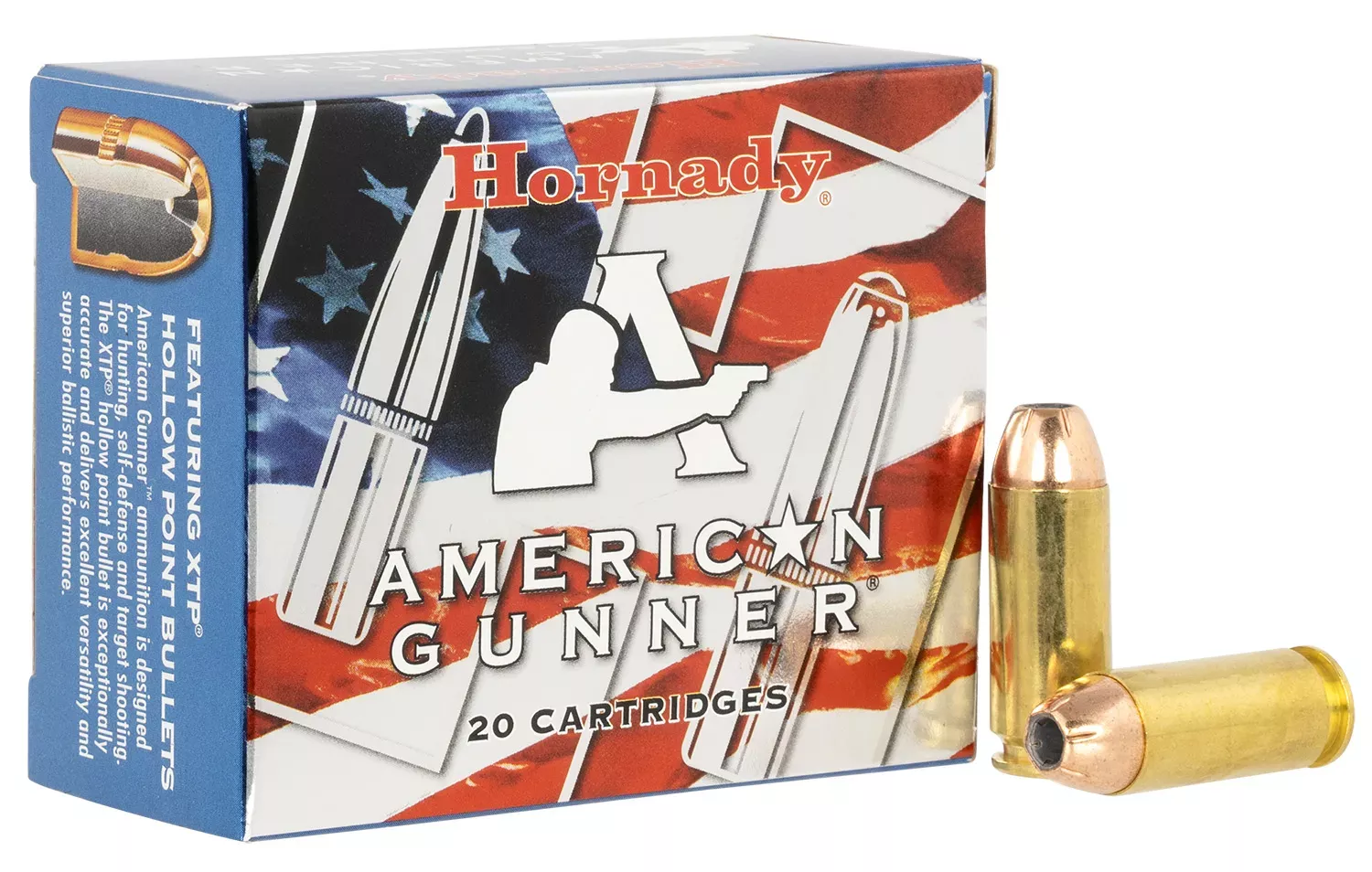 Hornady American Gunner 1911-Style 155 Grain Xtp, 20-Round Box