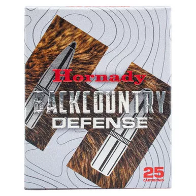 Hornady Backcountry Defense - 357 Magnum, 165Gr, Dangerous Game Handgun, 25-Round Box