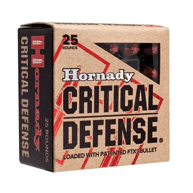 Hornady Critical Defense 38 Special+P 110gr FTX 90311