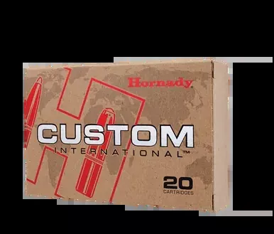 Hornady Custom International .308 Win, 180 Gr SP, 20 Rnds