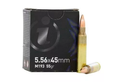 Igman 5.56 55gr M193 FMJ Ammo – 20 round box – 21487