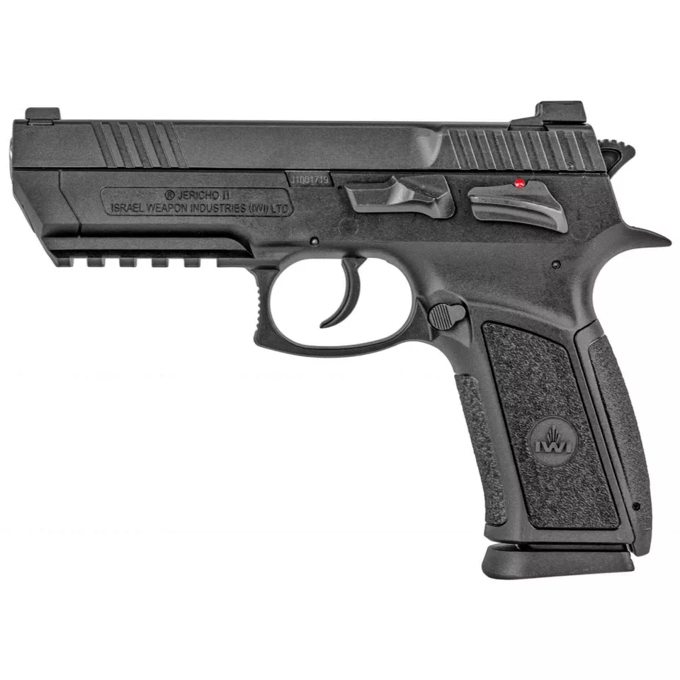 IWI JER-II Enhanced 9mm Pistol, 4.4" Barrel, 17-Round, Black
