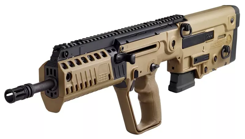 IWI Tavor X95 Restricted State Model .223 Rem/5.56 Semi-Automatic Gas Piston Action Rifle, FDE – XFD1610