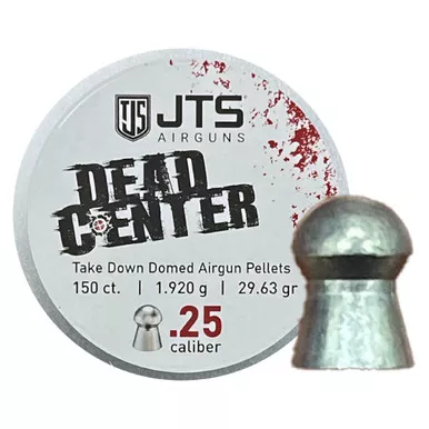 JTS Group Dead Center - Pellets, 25 Caliber