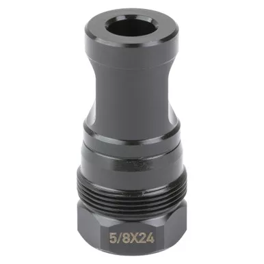 KAK Industry Plan B Big Hole Brake - 762NATO, 5/8X24, Black