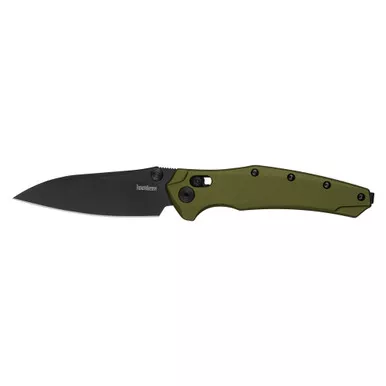 Kershaw Bareknuckle - Folding Knife, Plain, 3.5", Black