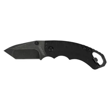 Kershaw Shuffle II - Folding Knife, Plain, 2.6", Black