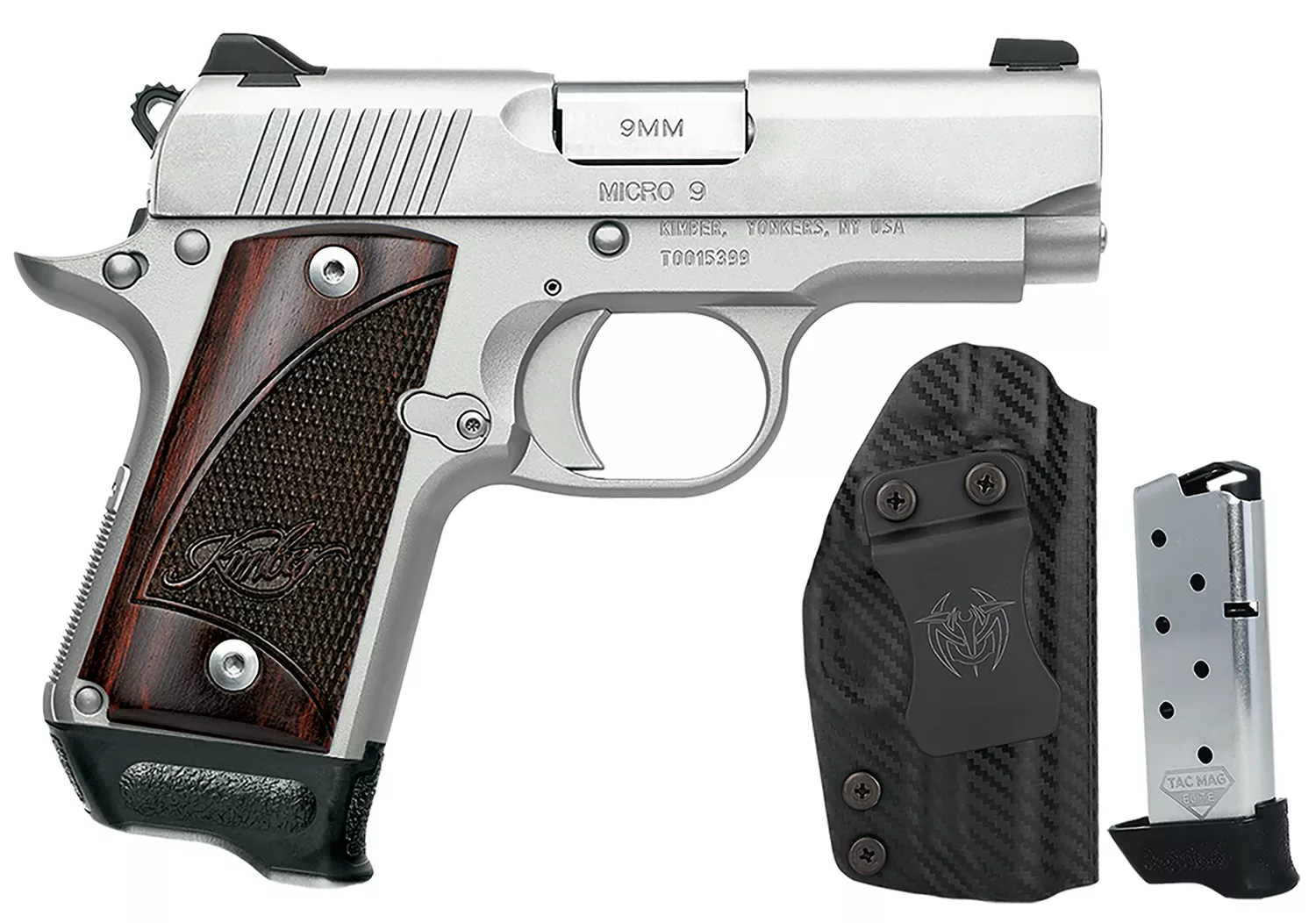 KIMBER 3300255 MICRO 9 SS RSWD9MM 3.15″RTC