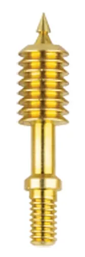 KleenBore Brass Precision Barbed Point Cleaning Jag .38/.357/9mm
