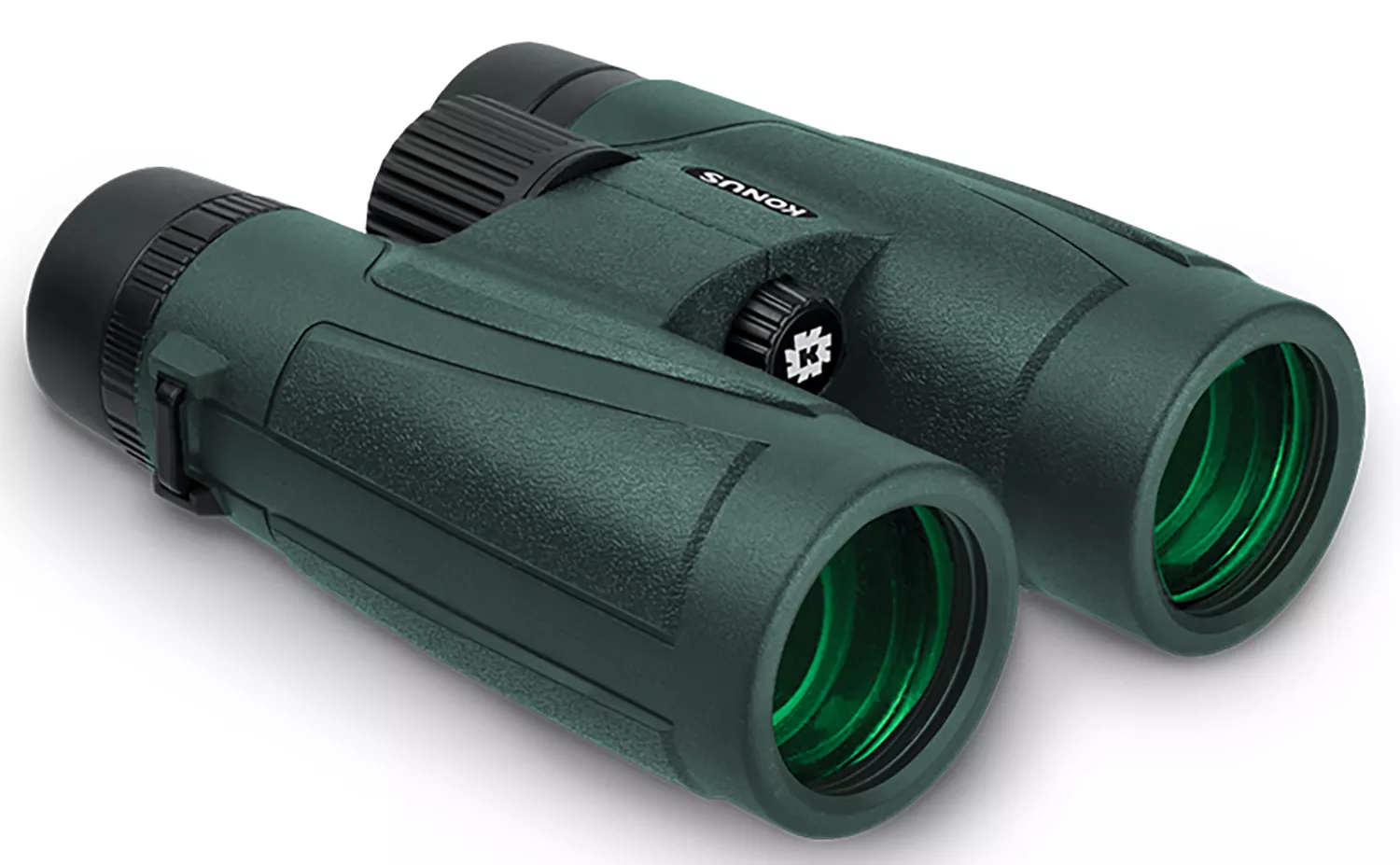 Konus 2272 Regent-HD8×42 W.A. BaK-4 Roof Prism Center Focus Black Rubber Armor