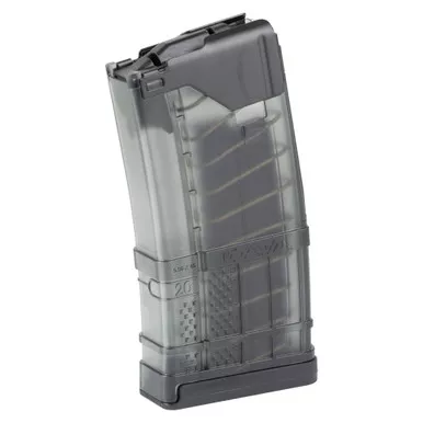 Lancer Systems L5 Advanced Warfighter - AR Rifles, 223 Remington, 5 Rounds, Magazine, Translucent Smoke