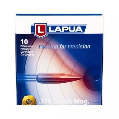 Lapua Lock Base Ammo 338 Lapua Magnum 250gr Fmj-Bt