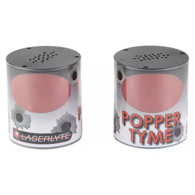 LaserLyte PopperTyme Laser Targets - Black, Red