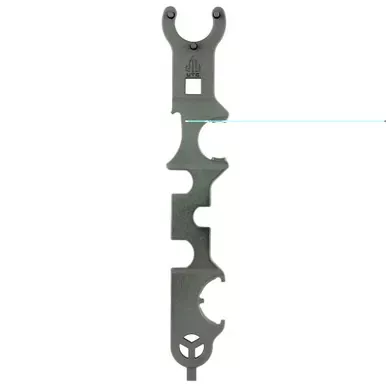 Leapers Inc. - UTG Armorer's Multi-Function Combo Wrench Fits AR15/AR308 Black Finish TL-ARWR01