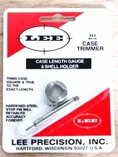 Lee Precision 223 Rem Case Length Gauge & Shell Holder