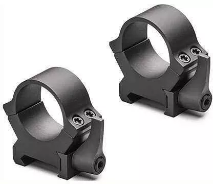 Leupold QRW2 Quick-Release Weaver-Style Rings 1" Tube Diameter, Low Height, Sgloss Black