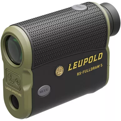 Leupold RX-FullDraw 5, Rangefinder, 6X, 22mm, Black, Green, Matte 182444