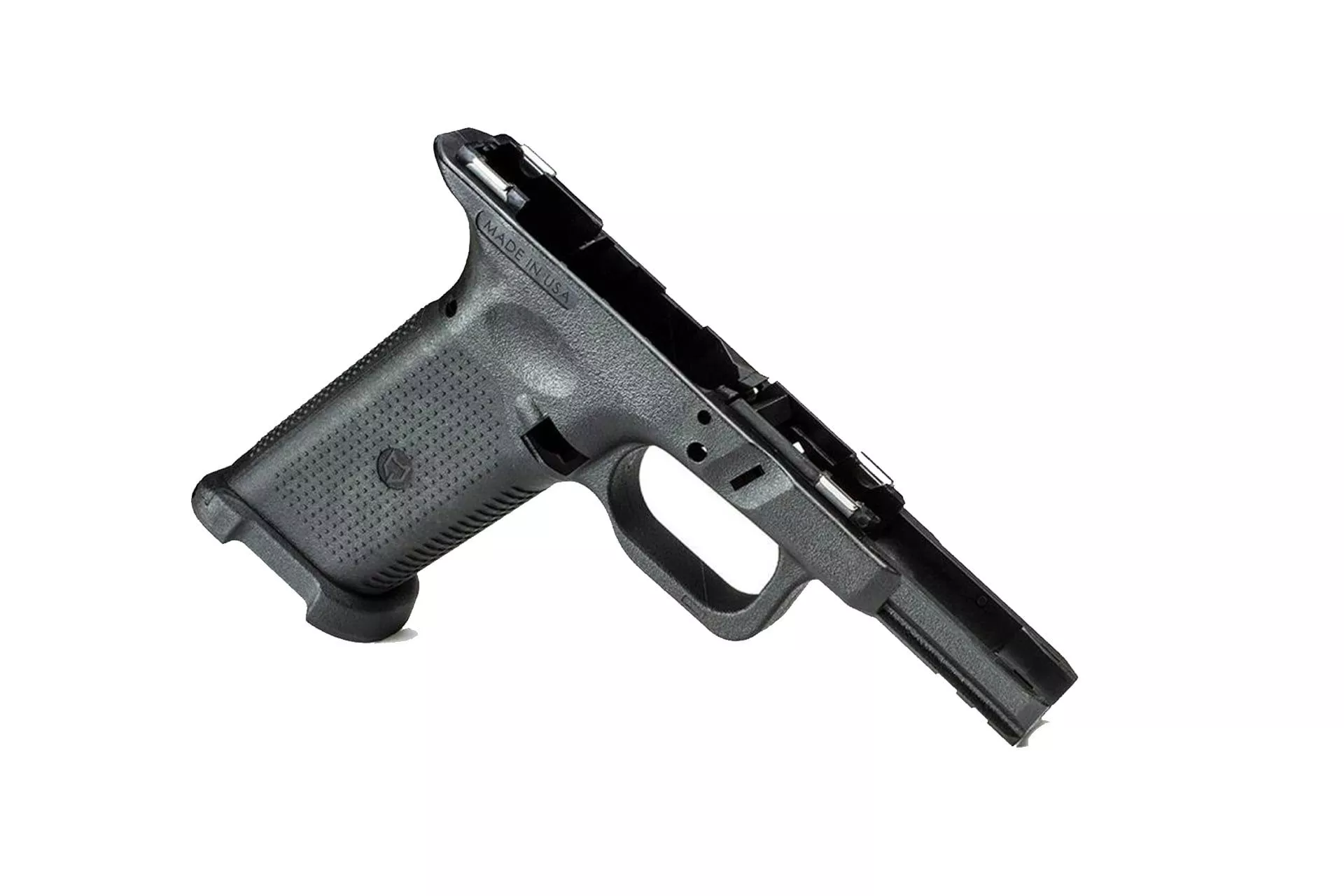 Lone Wolf Arms TWC Compact/Full Textured Stripped Frame for Glock 19 Gen 3 & 4 – LWD-TWC1-BARE