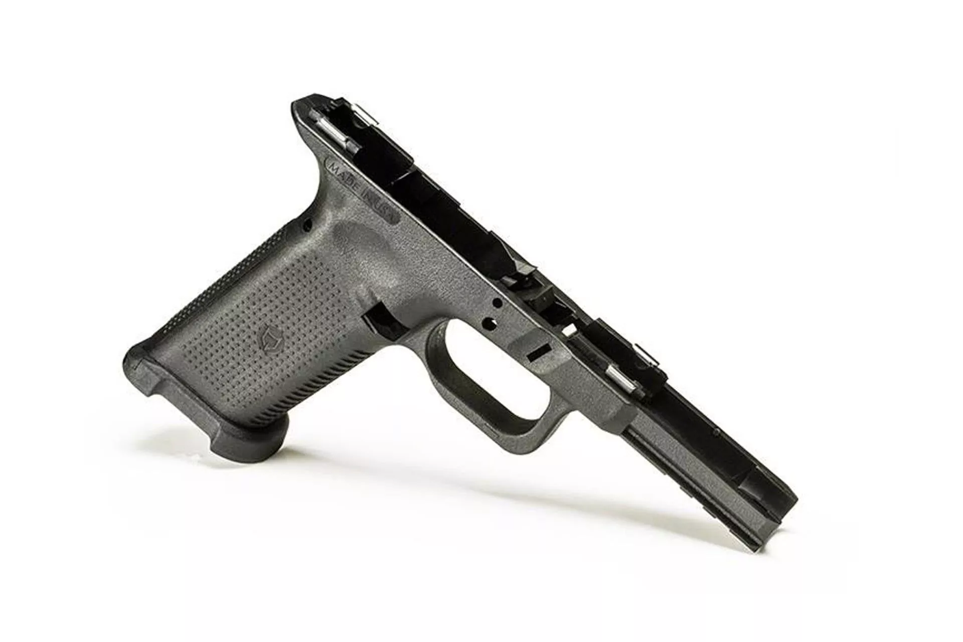 Lone Wolf Arms TWF Full/Full Textured Stripped Frame For Glock 17 Gen 3 & 4 – LWD-TWF1-BARE